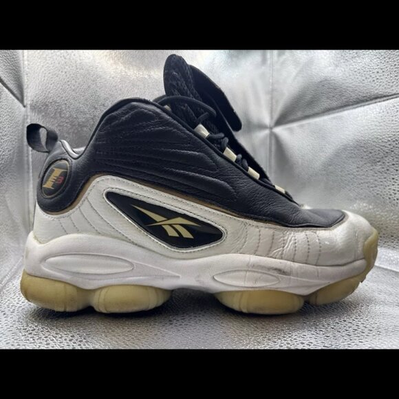 RARE 🚀 Size 10.5 - Reebok Shoes - 2018 Iverson‎ Legacy Mens - Black White Red - Picture 5 of 11